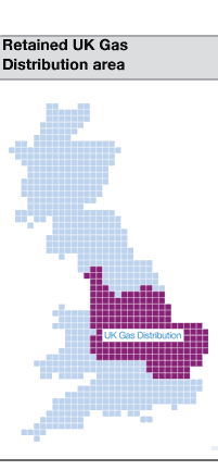 Retained UK Gas Distribution Area