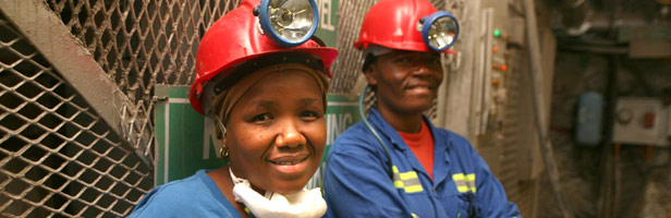 Promoting women in mining at Kimberley Underground