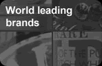 World leading brands