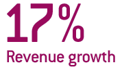 17% Revenue Growth