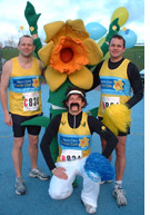 Image of Homebase marathon runners raising money for charity