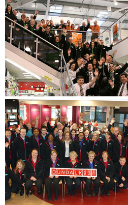 Image of colleagues at Argos Dundalk and Homebase Holyhead