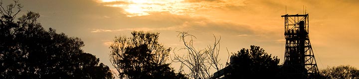 Cullinan mine at sunrise